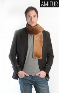 Beaver fur scarf - long